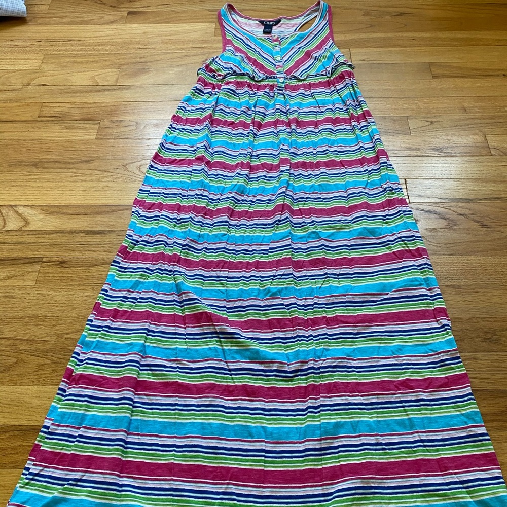 Kids striped dress.